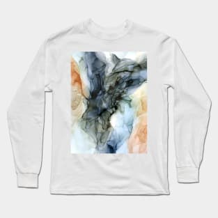 Abstract Southwest Desert Landscape Inspired Long Sleeve T-Shirt